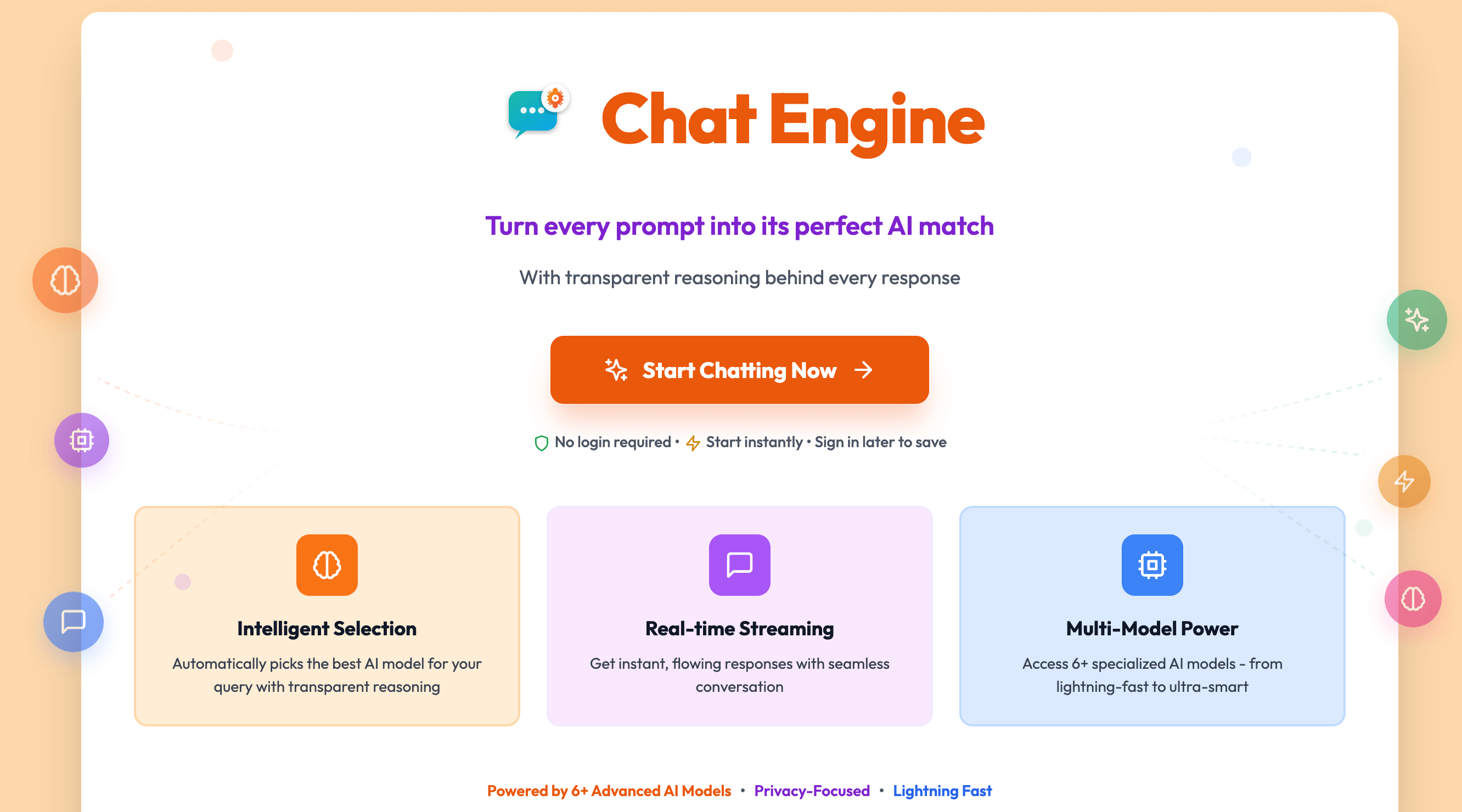 ChatEngine AI Chat Application